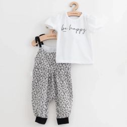 Conjunto de verano para niña New Baby Be Happy de 2 piezas