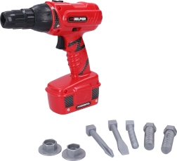 Taladro atornillador infantil a batería set 18 cm