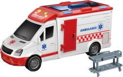Vehículo de rescate 1:16 con efectos realistas