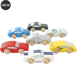 Juego de coches deportivos de madera Le Toy Van