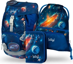 Set AIRY espacio: mochila, estuche, bolsa