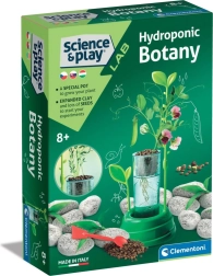 Clementoni Science & Play laboratorio: botánica hidropónica – kit educativo para cultivo sin suelo
