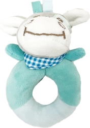 Sonajero de peluche con anilla – burro 13 cm