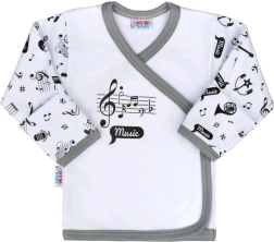 Camisita de algodón para bebé New Baby Music talla 68