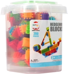 Construcción de púas Wafle en cubo, 200 piezas