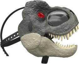 Máscara deluxe de T-Rex con efectos LED