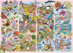 Puzzle Gibsons Animales curiosos, 1000 piezas