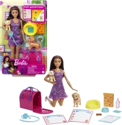 Set divertido Barbie Cuidado de perritos