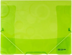 Carpeta con goma A4 NEO COLORI verde