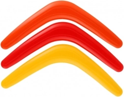 Búmeran de plástico 28 cm – 3 colores