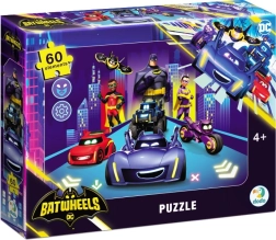 Puzzle DODO Batwheels: Paseo nocturno 60 piezas