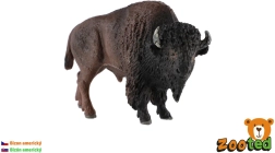 Figura de plástico de bisonte americano de 11 cm