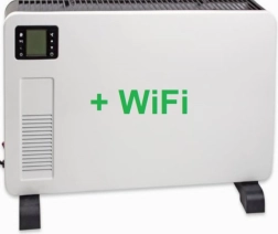 Convector MalTec con Wi‑Fi y función TURBO de 2300 W