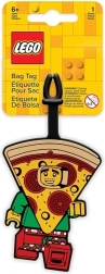 Lego Iconic etiqueta de equipaje Pizza