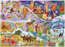 Puzzle Gibsons Elementárně 1000 piezas
