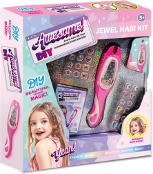 Set de juego para decorar el cabello con adornos