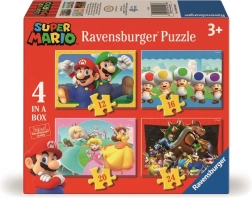 Puzle RAVENSBURGER Super Mario Aventura 4 en 1