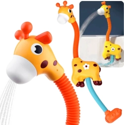 Ducha acuática infantil jirafa para la bañera