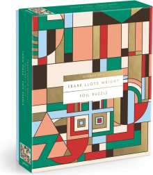 Puzzle metálico Galison FRANK LLOYD WRIGHT – Regalos de diciembre, 1000 piezas