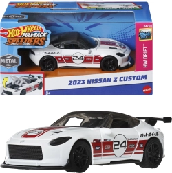 Hot Wheels Pull‑Back Speeders coche 2023 Nissan Z custom 1:43