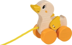 Patito de madera de arrastre - 1 pieza