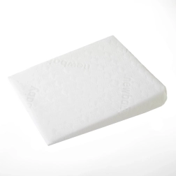 Almohada infantil – cuña para cochecito NEW BABY Basic 30 × 37 cm, blanca
