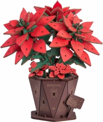 RoboTime rompecabezas 3D de madera estrella de Navidad