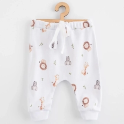Pantalones de chándal jogger infantiles de algodón NEW BABY For Babies safari 62 (3–6 m)