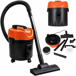 Aspirador industrial para aspiración en seco y húmedo con función de soplado, 15 l, 1400 W