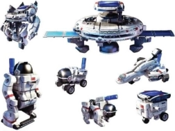 Kit solar 7 en 1 para niños 10+ – modelos espaciales con panel y microacumulador