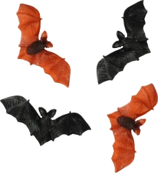 Murciélagos decorativos para Halloween, 4 uds