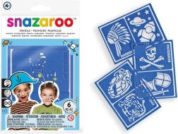 Plantillas para pintura facial SNAZAROO (6 uds)