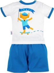 Conjunto infantil de camiseta y pantalón corto New Baby zorro 62 (3–6 meses)