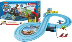 pista de coches carrera first patrulla canina 2,4 m
