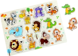 Puzzle de madera Safari de 11 piezas