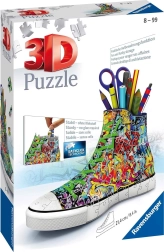 Puzle 3D zapatilla graffiti 112 piezas – RAVENSBURGER