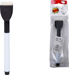 Rotulador para Pizarra Blanca con Mini Borrador negro