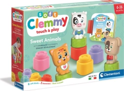 Clementoni Soft Clemmy set de juego Animales adorables con librito