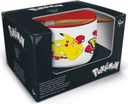 Set de regalo de bol de ramen y palillos Pokémon