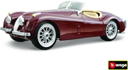 Bburago Jaguar XK 120 Roadster 1:24 rojo (1951)