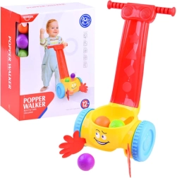 Andador musical con recogepelotas