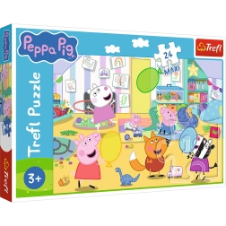 Puzzle 24 maxi – preciosa Peppa – Peppa Pig feliz de Trefl