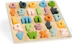Bigjigs Toys rompecabezas de madera abecedario – letras minúsculas