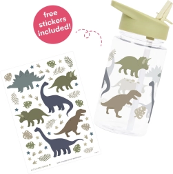 A Little Lovely Company botella infantil para beber – Dinosaurio