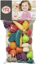 Maquetas de verduras y frutas 40 uds