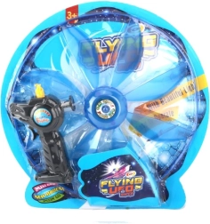 OVNI volador con iluminación