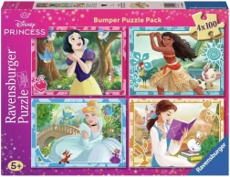 Ravensburger Disney princesas Puzzle 4x100 piezas