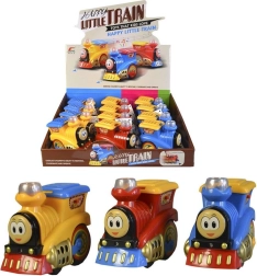 Locomotora de inercia con luces y sonido