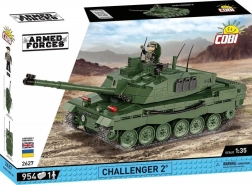 Maqueta de tanque Challenger 2 (1:35) – 954 piezas