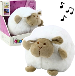 Ovejita de peluche para dormir con luz y melodías